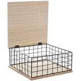  Decorativă DKD Home Decor Crna Prirodno Metal Drvo MDF | shoptok.hr