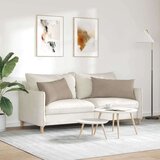 vidaXL Blazine za kavč 2 pcs Taupe 80 x 40 cm blago | Shoptok.si