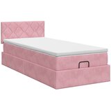  Podesivi krevet s madracem Ružičasta 90 x 200 cm Baršun | shoptok.hr