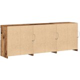  Sborg s LED svjetlima Staro drvo 181.5x37x67 cm Obrađeno drvo | shoptok.hr