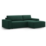 Micadoni Zelena raztegljiva kotna sedežna garnitura (desni kot) Jodie – Home | Shoptok.si