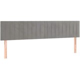  Krevet s oprugama i madracem svjetlosivi 160x200 cm baršunasti | shoptok.hr