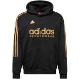 ADIDAS SPORTSWEAR Sportska sweater majica 'TIRO NTPK' zlatna / crna