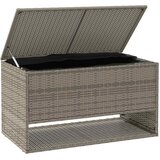  Vanjska kutija za jastuke siva 100x55x55,5 cm poli ratan | Eponuda.ba