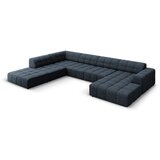 Cosmopolitan Design modra kotna sedežna garnitura (levi kot/v obliki črke "u") chicago – | Shoptok.si