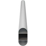  Cijev za ormar 12 pcs Srebrno 764 x 15 x 29 mm | shoptok.hr