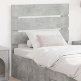  Uzglavlje s uzglavljem Betonski sivi 100 cm Konstruirano drvo | shoptok.hr