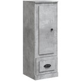 Maison Chic Komoda - Predalnik betonsko siva 36x35,5x103,5 cm inženirski les, (21720250) Cene