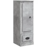 Komoda - Predalnik betonsko siva 36x35,5x103,5 cm inženirski les, (21720250)