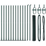  Set Ograde Set od 2 Tamno zelena Pocinčani čelik 25 x 1 m | shoptok.hr