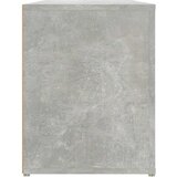  Stalak za cipele boja betona 100x35x45 cm konstruirano drvo | shoptok.hr