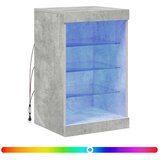  Komoda s LED svjetlima siva boja betona 41x37x67 cm | Eponuda.com