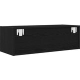 TV ormarić crni hrast 80x31x25 5 cm konstruirano drvo | shoptok.hr