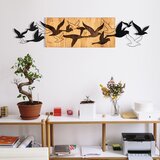  ALBATROS black walnut decorative wooden wall accessory Cene