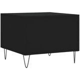  Stolić za kavu crni 50 x 50 x 40 cm od konstruiranog drva Crna | Shoptok.si