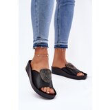 S. BARSKI Leather Ladies Slippers With Decoration Cijene