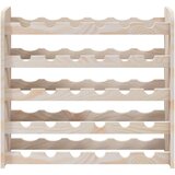  Stalak za vino 67,5 x 25 x 60 cm od masivne borovine | shoptok.hr