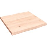 Stolna ploča 40x40x2 cm netretirana hrastovina sa živim rubom | shoptok.hr