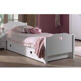 Vipack bela otroška postelja iz masivnega bora z dodatnim ležiščem s prostorom za shranjevanje 90x200 cm amori – | Shoptok.si