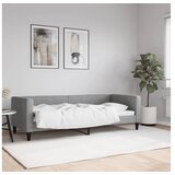 vidaXL Dnevni krevet svjetlosivi 80 x 200 cm od tkanine | shoptok.hr