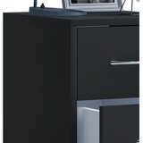 MID.YOU nočna omarica boxal mini, črna | Shoptok.si