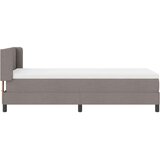  s opruga kutije Sivo-smeđa 200 x 100 cm tkanina | shoptok.hr