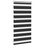 Zebra zavjesa 40,9x100 cm Širina tkanine 36,7 cm crna | shoptok.hr