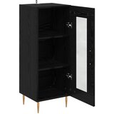  Kreveta Crni hrast 34 x 34.5 x 90 cm Konstruirano drvo | shoptok.hr