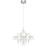 Markslöjd LED viseća svjetiljka u srebrnoj boji ø 60 cm Efesos – | shoptok.hr