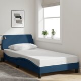 Maison Chic Posteljni okvir - Enojna postelja - Postelja za odrasle z vzglavjem brez vzmetnice 100x200 cm blago-J9376, (21775319) | Shoptok.si