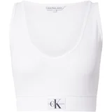 Calvin Klein Jeans Top črna / bela