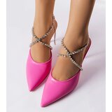Gemre Pink Drainer High Heel Flip-Flops | Shoptok.si