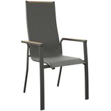 Ambia Garden VRTNI SEDEŽ aluminij siva, naravne barve Cene