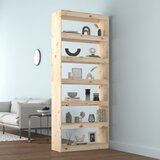 Ormarić za knjige / sobna pregrada 80x30x199,5 cm od borovine | shoptok.hr