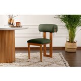 Hanah home stolica natura - oak, dark green dark greenoak chair set (2 pieces) | ePonuda.com