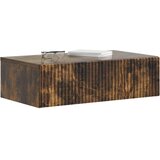 Stolna montirana na zid Dimljeni hrast 59 x 34 5 x 17 cm | shoptok.hr