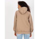 ex moda Sweatshirt-EM-BL-407.06-dark beige | shoptok.hr