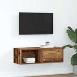 Furnova TV omarica starinski les 80x31x25,5 cm inženirski les, (21922763) Cene