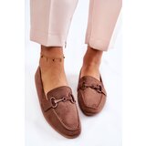 Boto Suede loafers with decoration Brown Santi | shoptok.hr