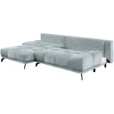 Hom`in KOTNA SEDEŽNA GARNITURA, šenilja turkizna | Shoptok.si