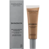 MÁDARA Organic Skincare SKINONYM Semi-Matte Peptide Foundation - 75 Auburn