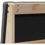  Tapecirani uzglavlje Tamno siva 80 cm Čvrsto borovo drvo | shoptok.hr