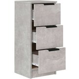  Komoda siva boja betona 30 x 30 x 70 cm od konstruiranog drva | shoptok.hr