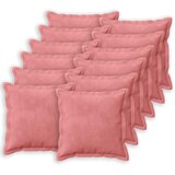  Presvlaka za jastuk 12 pcs HOUTEN Ružičasta 50 x 50 cm Baršun | shoptok.hr