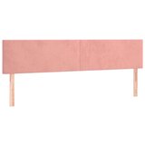  Box spring postelja z vzmetnico roza 200x200 cm žamet, (20791422) | Shoptok.si