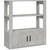 Maison Chic Komoda - Predalnik betonsko siva 80x30x90 cm inženirski les, (21718936) | Shoptok.si