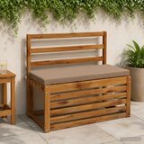  Jastučići za klupe - 2 dijela SOEST 2 kom. 100% poliester - Sivosmeđa 60 x 40 x 5 cm Poliester | shoptok.hr