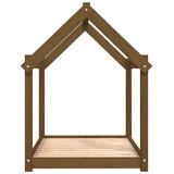 vidaXL Dnevni ležaj smeđa boja meda 101x70x90 cm od masivne borovine | shoptok.hr