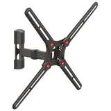BM331 13"-65" 3-pokretni TV zidni nosač crni