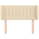  Uzglavlje s ušima krem 103x23x78/88 cm od tkanine | shoptok.hr